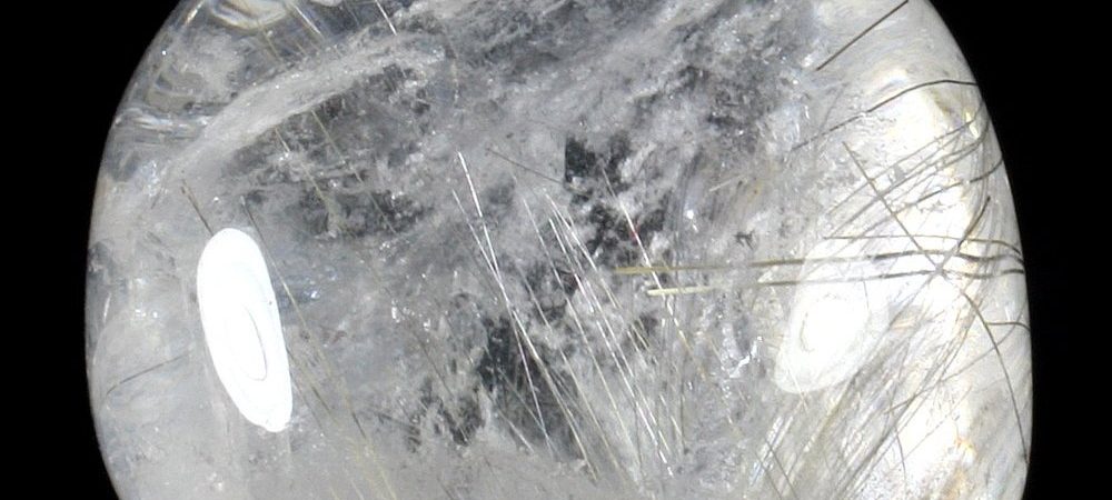 Thạch anh tóc trắng (White Rutilated Quartz)