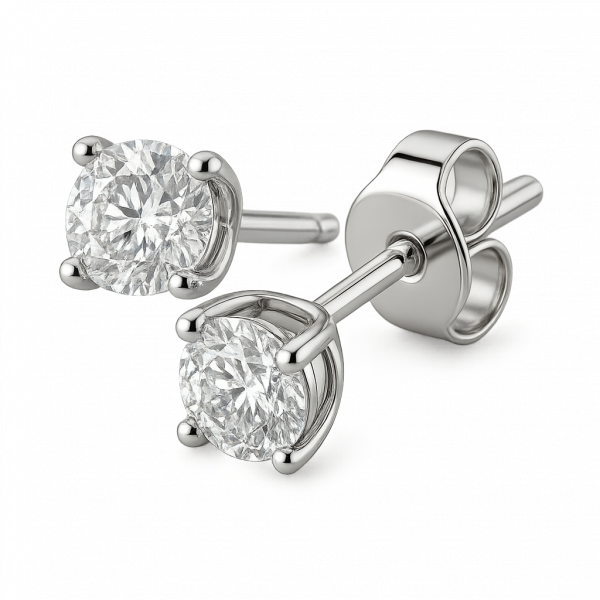 Bông tai kim cương 0.3ct
