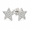 Bông Tai Kim Cương Vàng Trắng 14K Stud Hình Ngôi Sao 0.25ct Mỗi Bên - Image 4
