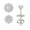Bông Tai Kim Cương Vàng Trắng 18K Jacket Studs Đa Năng 0.65ct - Image 3