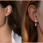 Bông tai đinh tán Moissanite đang trở thành lựa chọn hàng đầu thay thế kim cương truyền thống