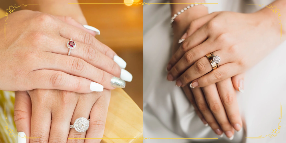 Cách đeo nhẫn phong thủy cho nữ giới