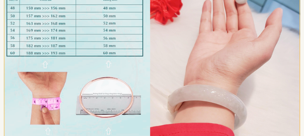 Cách đo ni vòng tay chuẩn và đơn giản tại nhà