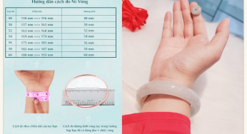 Cách đo ni vòng tay chuẩn và đơn giản tại nhà