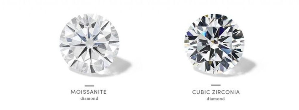 Cách phân biệt đá CZ và đá Moissanite
