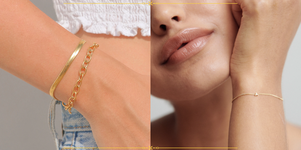 Lắc tay nữ vàng 18K phù hợp với ai