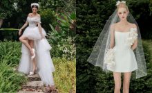 Một số mẫu váy cưới ngắn cho cô dâu hiện đại ngày trọng đại