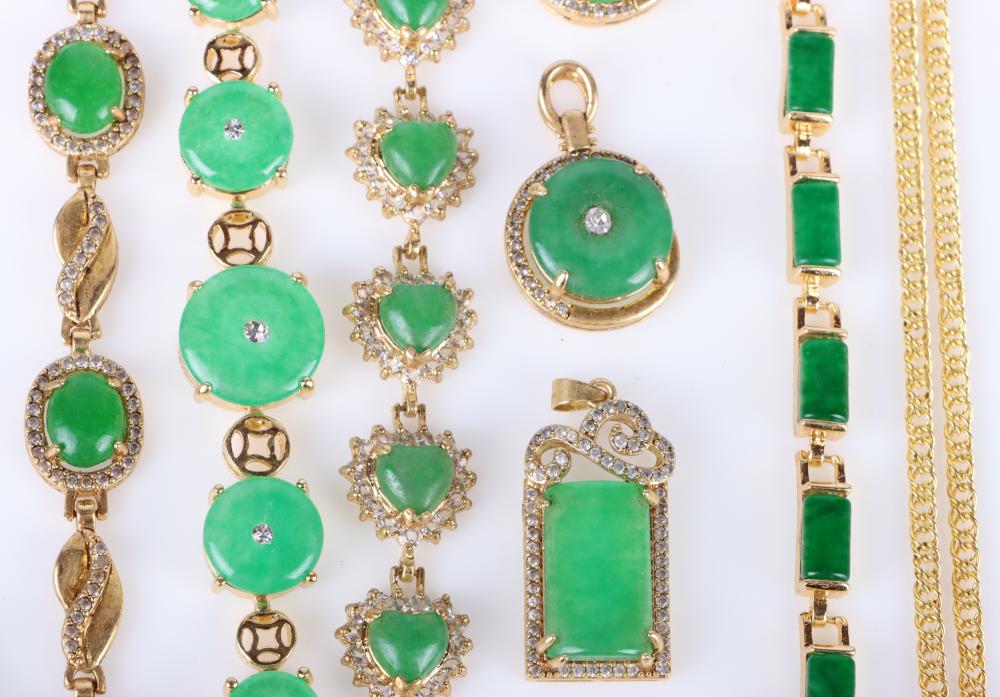 Các loại trang sức ngọc phỉ thúy