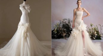 Top váy cưới đuôi cá giúp nàng khoe dáng trong ngày cưới