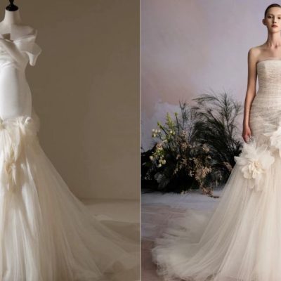Top váy cưới đuôi cá giúp nàng khoe dáng trong ngày cưới