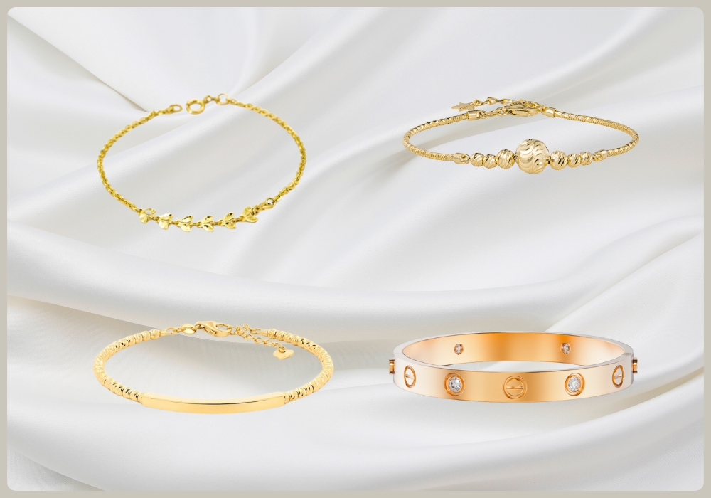 Ưu điểm của vòng tay nữ vàng 18K