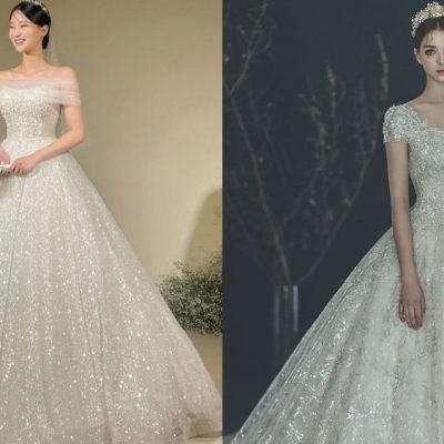 Váy cưới đính đá: Bí quyết giúp cô dâu rực rỡ ngày cưới
