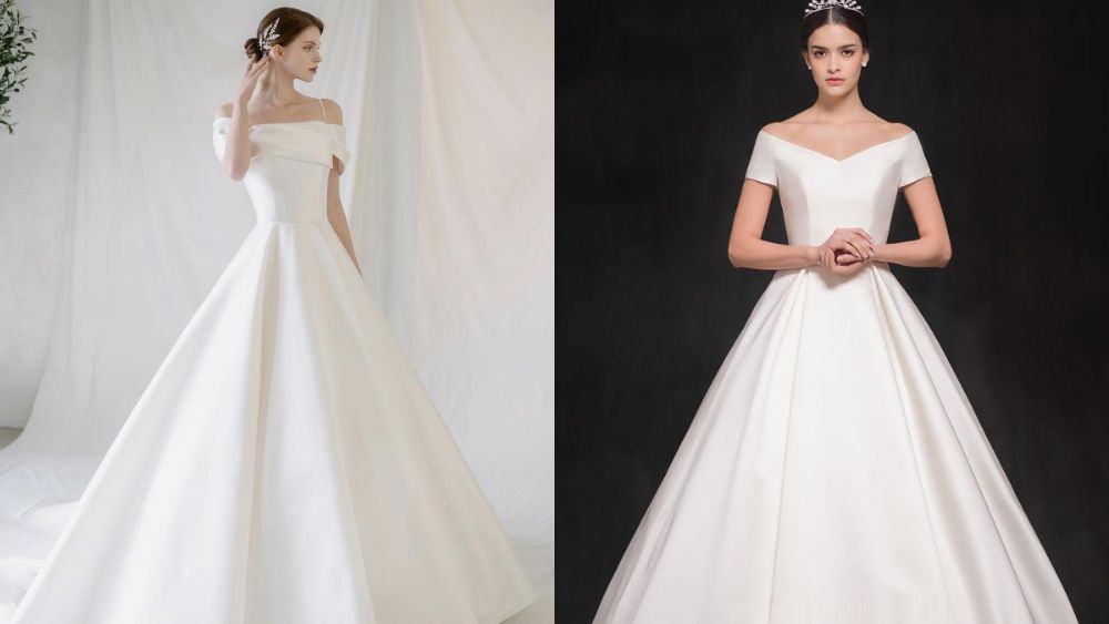 Váy cưới satin là gì?